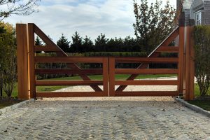 Wooden Entry Gates #9