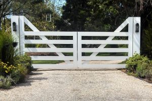 Wooden Entry Gates #11