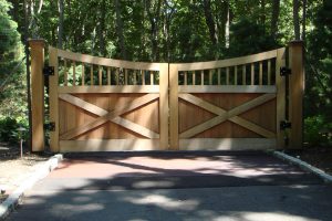 Wooden Entry Gates #29