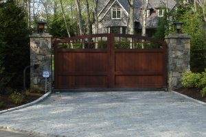 Wooden Entry Gates #21