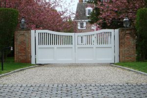 Wooden Entry Gates #27