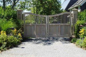 Wooden Entry Gates #4
