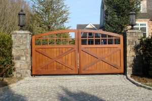 Wooden Entry Gates #6